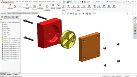 Solidworks Mold Tutorial Create Cavity And Core YouTube