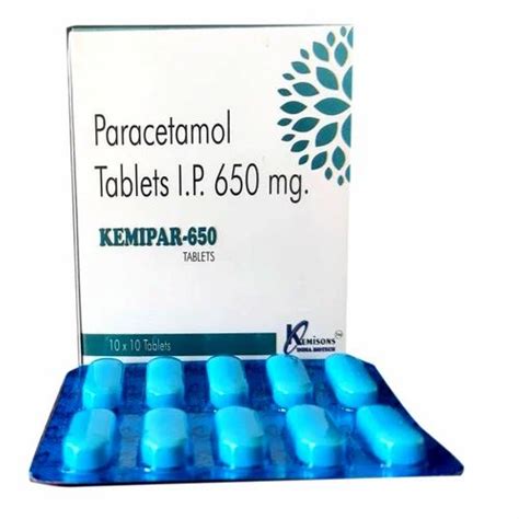 Paracetamol 650 Mg Tablet At Rs 200 Box Panadol In Baddi ID