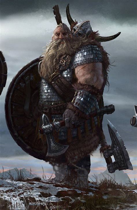 Los Enanos Nordicos O Dvergar Mitologia Escandinava Fantasy Dwarf