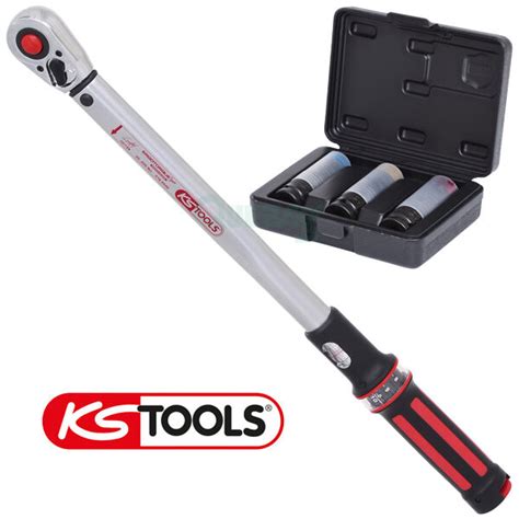 KS TOOLS ERGOTORQUEprecision Ratschen Drehmomentschlüssel 1 2