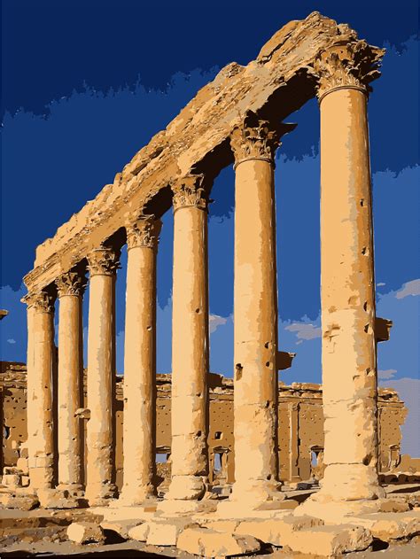 Колонны в греции - 97 фото