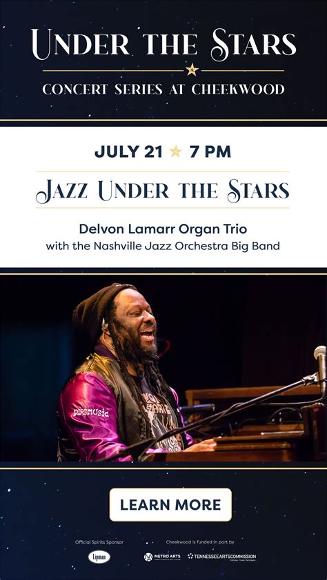 Jazz Under The Stars In Nashville At Cheekwood Estate Gardens