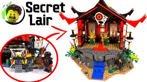 Custom Lego Secret Temple From Ninjago Sons Of Garmadon Youtube