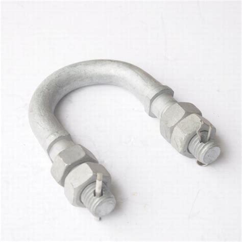 Hot DIP Galvanized Steel U Bolt U Type Cable Clamp Jytopcable