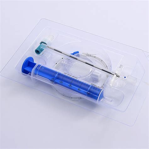 Hospital Anesthesia Mini Pack Epidural Kit With Needle And Catheter