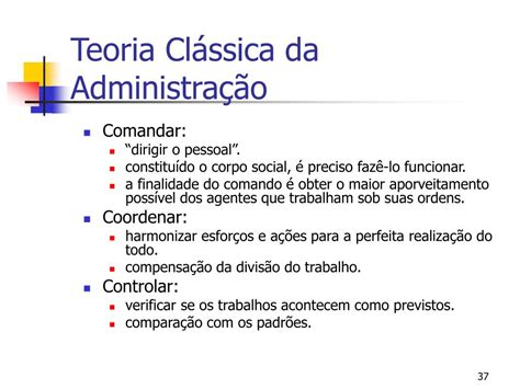 Ppt Teoria Geral Da Administra O Powerpoint Presentation Free