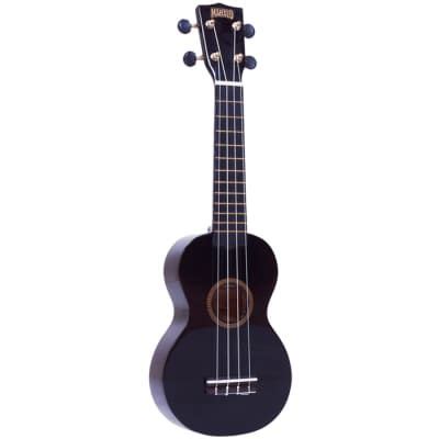 Mahalo Mahalo Rainbow Soprano Ukulele Black MR1-BK in 2022 | Ukulele ...