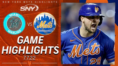 Mets Vs Marlins Highlights James Mccann Jd Davis Hit Homers As Ny