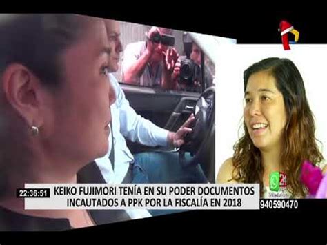 Keiko Fujimori documentos que tenía de PPK complicarían su situación