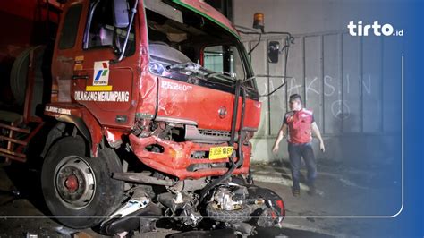 Sopir Kernet Truk Pertamina Tersangka Tabrakan Maut Di Cibubur