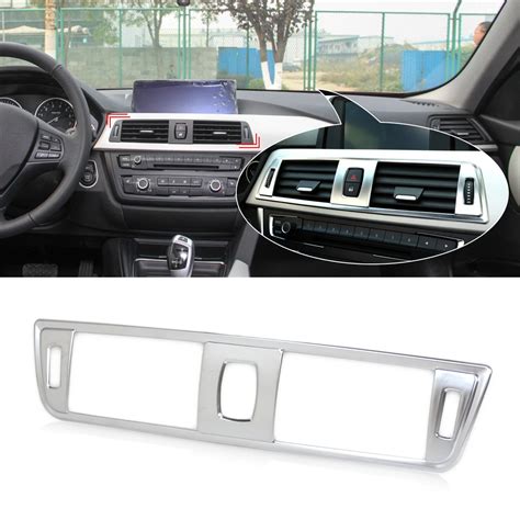 DWCX Car Styling ABS Plastic Chrome Dashboard Central Console Air Vent