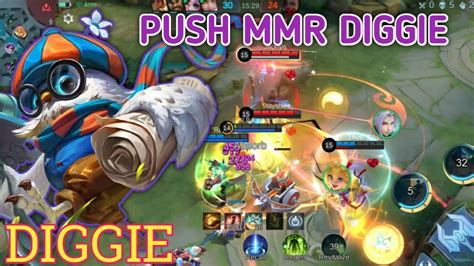 PUSH MMR DIGGIE GAMEPLAY DIGGIE BUILD TOP 1GLOBAL DIGGIE MLBB