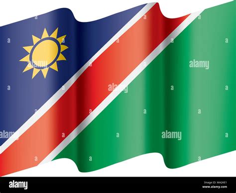 Namibia Flag Vector Illustration Stock Vector Image And Art Alamy