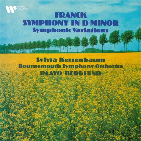 Franck Symphony In D Minor Symphonic Variations Warner Classics