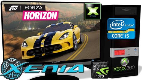 Xenia Xbox Emulator Forza Horizon Gameplay Xenia Custom F