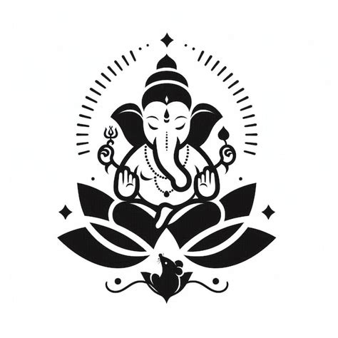 Im Genes De Ganesha Silueta Descarga Gratuita En Freepik