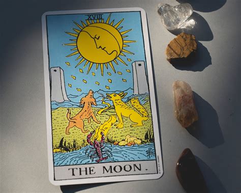 The Moon Tarot Card Meaning Reversed And Upright Witchy