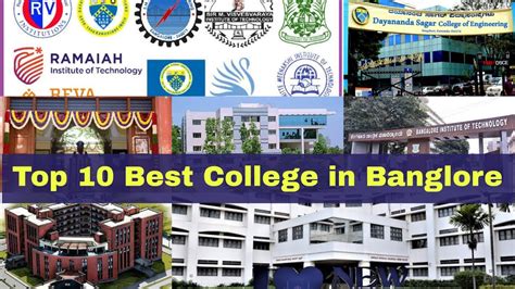 Top Colleges University In Bangalore Best Colleges In Bangalore