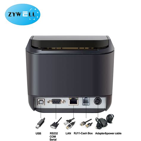 ZYWELL Thermal Label Printer Zy609 With Printer Driver 80mm Inkless