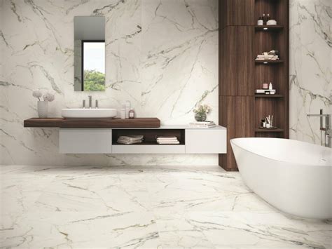 Bathroom tiles: the best marble concepts | Azulejos Benadresa