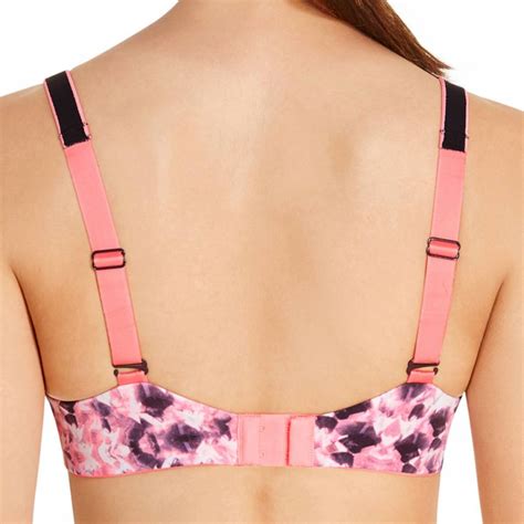 Pink High Performance Underwired Sports Bra Brandalley