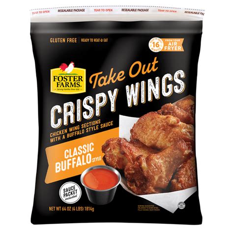 Foster Farms Take Out Crispy Chicken Wings 64 Oz Delivery Or Pickup Near Me Instacart