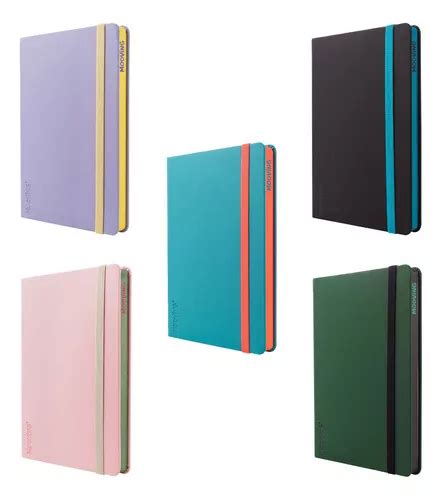 Cuaderno Cosido Colores Mooving Notes A5 Tapa Dura Rayado MercadoLibre