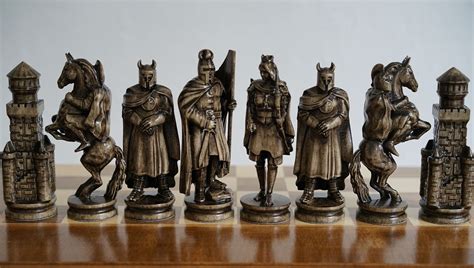 Medieval Chess Set for sale | Only 4 left at -65%