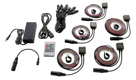 Drumlite Led Lighting Starter Pack For Full Drum Kit W Triggers Long