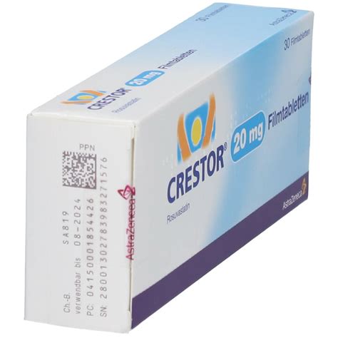 Crestor® 20 Mg 30 St Mit Dem E Rezept Kaufen Shop Apotheke