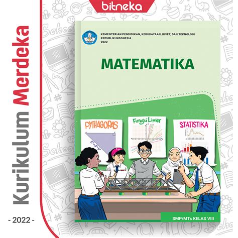 Jual Buku Siswa Matematika Baru SMP MTS Kelas 8 Kurikulum Merdeka