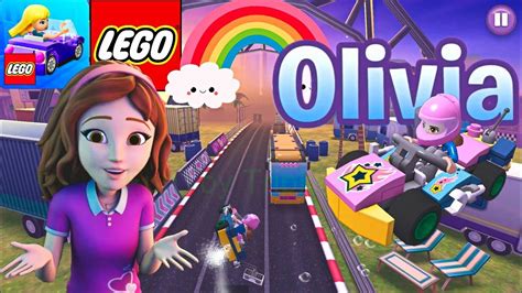 Lego® Friends Heartlake Rush 13 Olivia With Kart Track Youtube