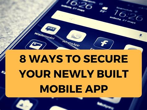 ways   secure  newly developed mobile app powerpoint