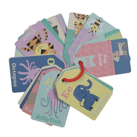 Tiger Tribe Flash Cards Animal Abc The Play Room