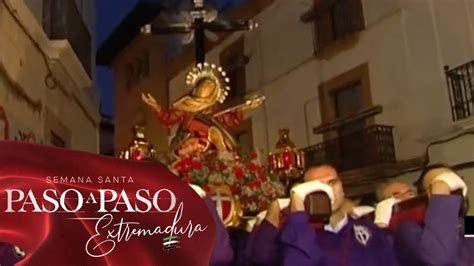 La Virgen Dolorosa de la Vera Cruz recorre las calles de Cáceres