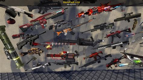 Guns Pack v1.0 [Garry's Mod] [Mods]