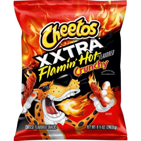 Cheetos Crunchy Xxtra Flamin Hot Cheese Flavored Snack Chips1pack