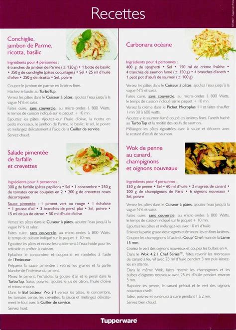 Cuiseur à Pâtes micro ondes Tupperware by Caro Tupperware recipes