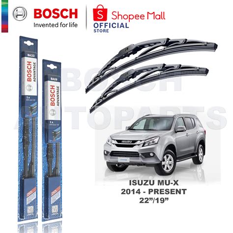 Bosch Advantage Wiper Blade Set For Isuzu Mux Present