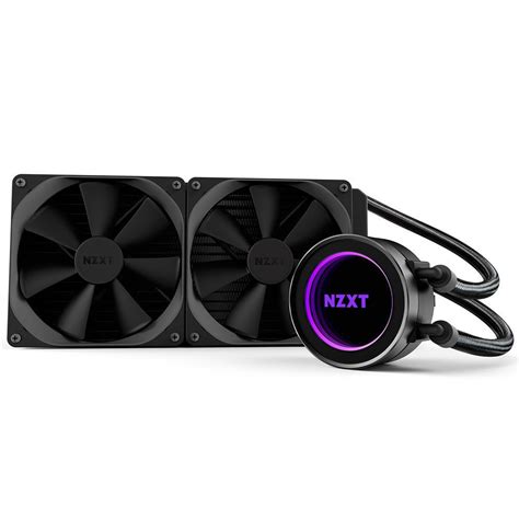 Water Cooler Nzxt Kraken X53 Rgb 240mm 2x 120mm Intel E Amd Preto Rl Krx53 R1