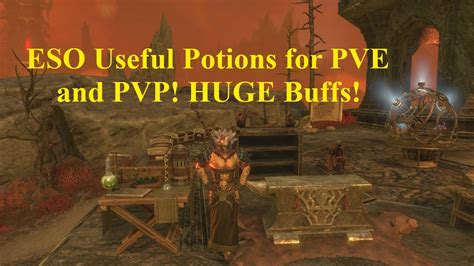 ESO Useful Potions For PVE And PVP HUGE Buffs YouTube