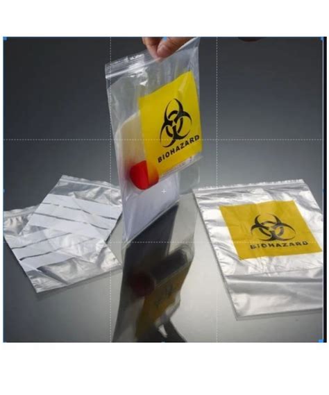 Biohazard Bags Biohazard Zip Lock Bag Manufacturer From Gurugram