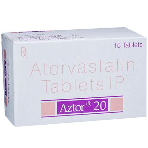 Buy Aztor 20 Mg Tablet 15 Tab Online At Best Price In India