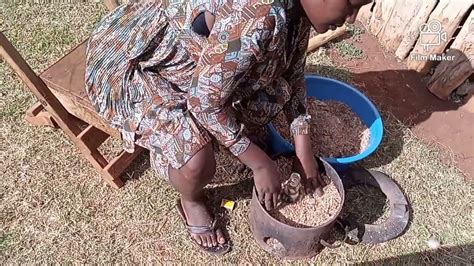 African Village Woman S Life How To Use A Local Stove And Saw Dust For