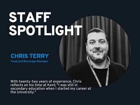 Staff Spotlight Chris Terry Conferences And Events At Kent