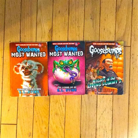 Goosebumps Toys 3 Pack Of Rl Stines Goosebumps Books Guc Good