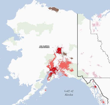 Verizon Coverage In Alaska Map - Map