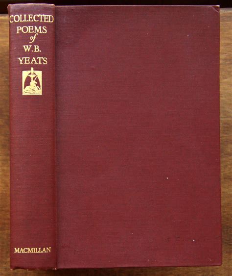 The Collected Poems Of W B Yeats By Yeats W B Very Good Hardcover