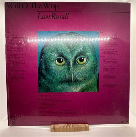 LEON RUSSELL WILL O THE WISP SHELTER 52020 VINYL LP 12 SHRINK