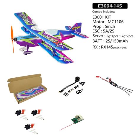 PITTS KIT Foam PP Magic Board Micro Indoor Airplane Electric Fly Wing